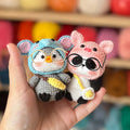 Round Glasses Dolls Crafts Inch — Swuffy