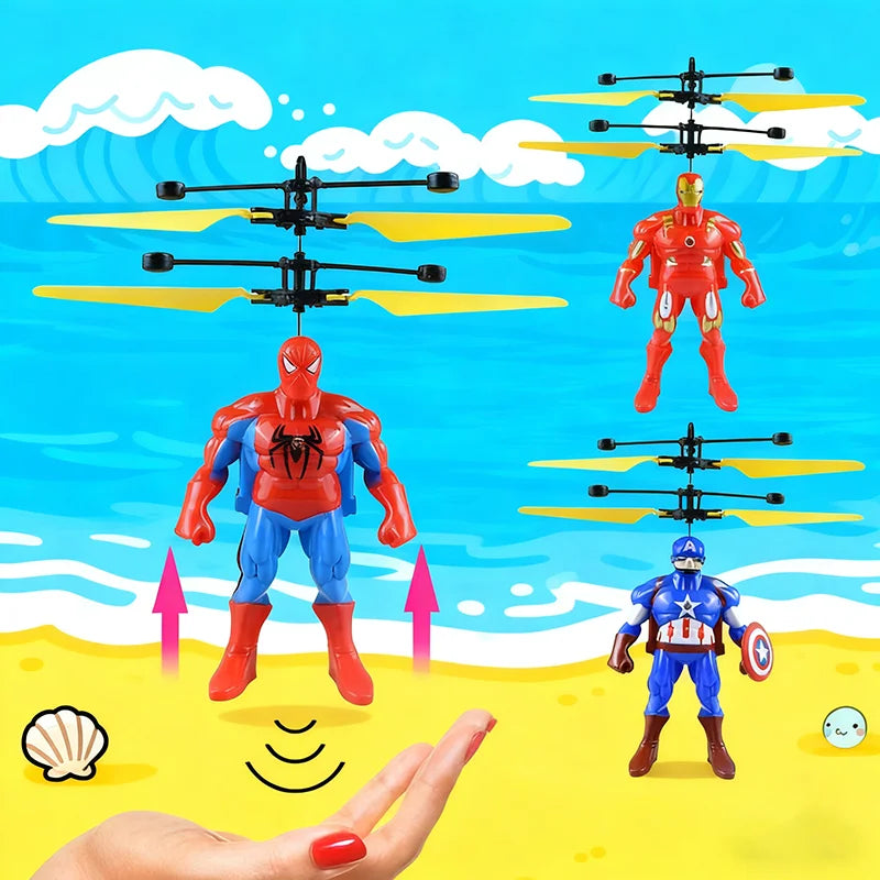 Cartoon Spiderman Flying Toy Cool — Swuffy