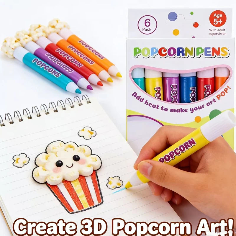 Magic Popcorn Pens Colors Heat — Swuffy