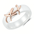 Wbmqda Width White Ceramics Rings — Swuffy