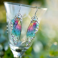 Butterfly Wing Earrings Unique Fairy — Swuffy