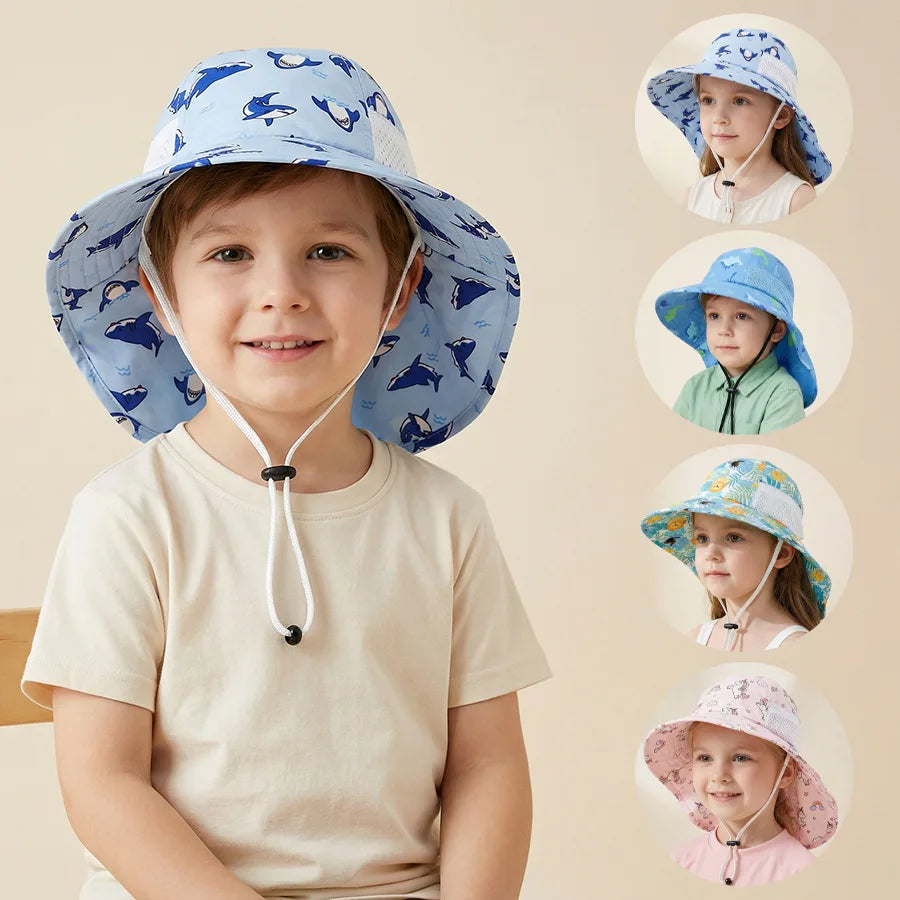 Kids Sun Protection Hat — Swuffy