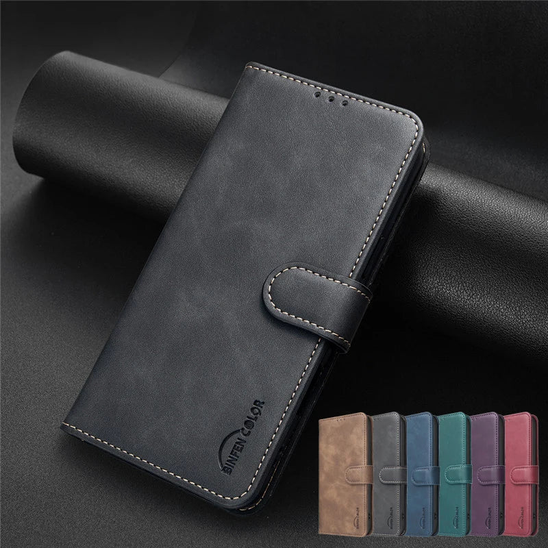 Matte Flip Leather Phone Case — Swuffy