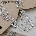 Silver Charm Bead Bracelet — Swuffy
