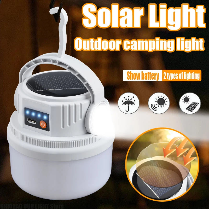 LED Solar Camping Light Solar — Swuffy