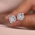 Sterling Silver Earrings Sparkling Zirconium — Swuffy