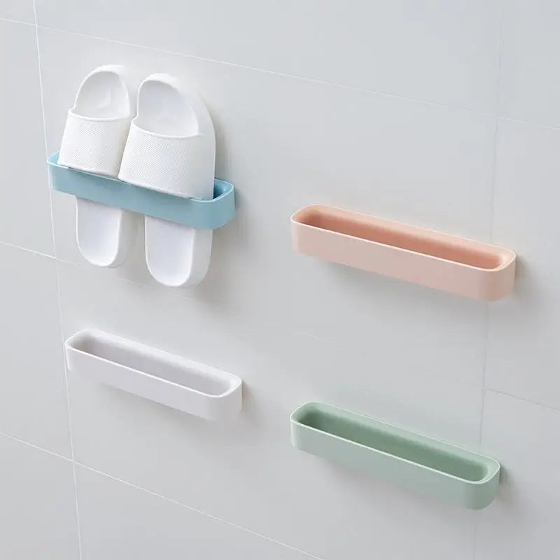 Bathroom Slippers Rack Wall Mounted — Swuffy