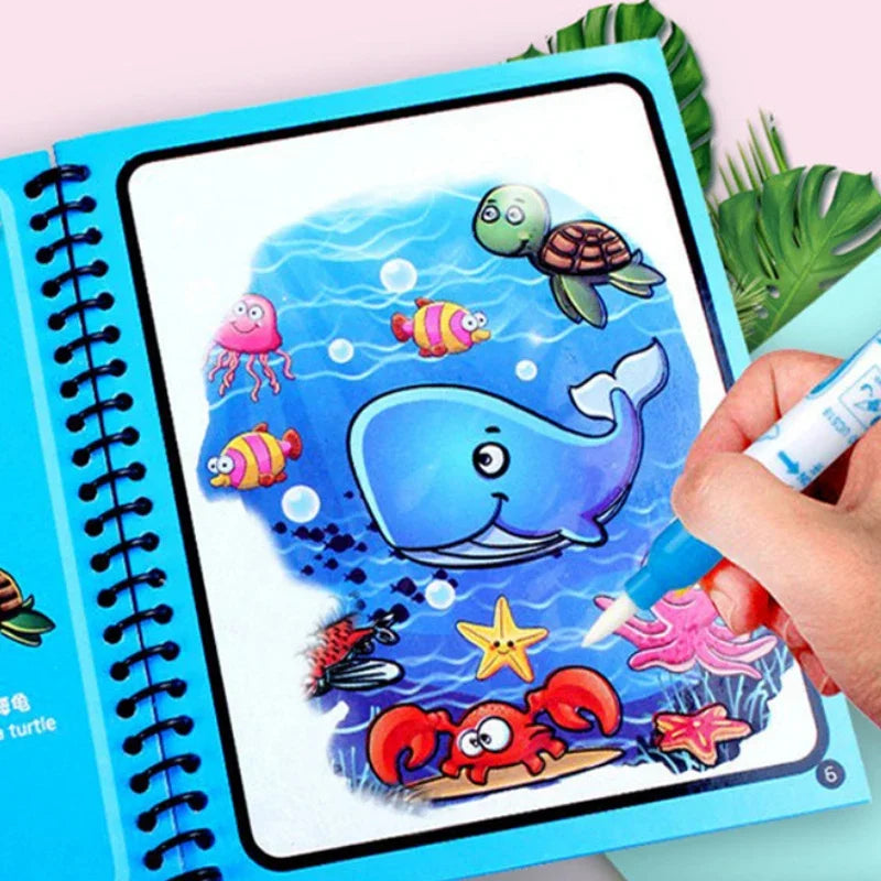 Montessori Toys Reusable Coloring Book — Swuffy
