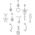 Bobisty Belly Button Ring Stainless — Swuffy