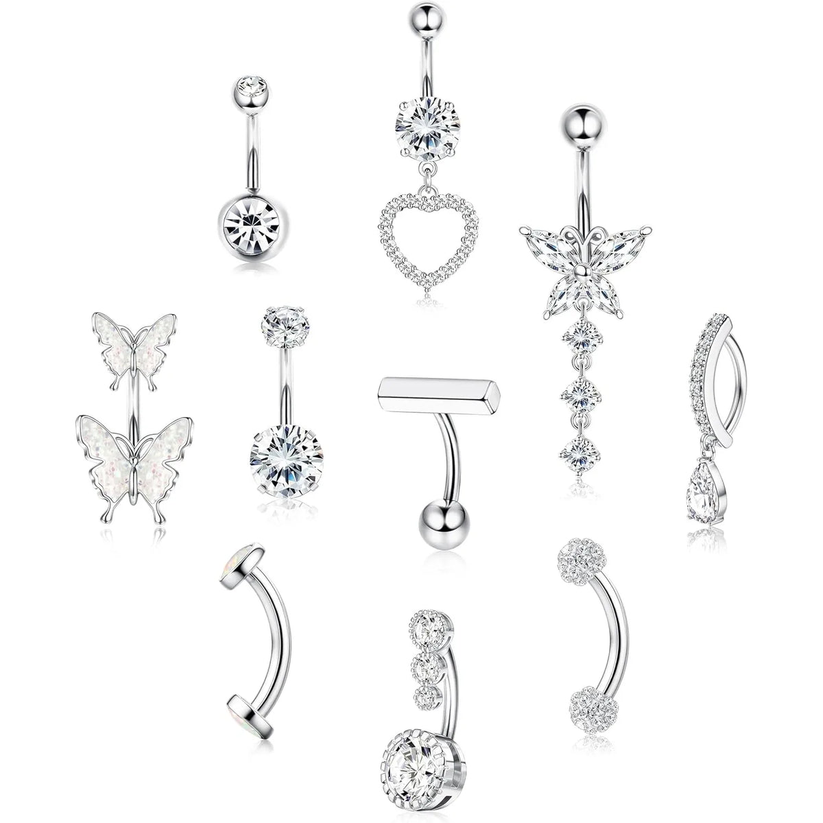 Bobisty Belly Button Ring Stainless — Swuffy