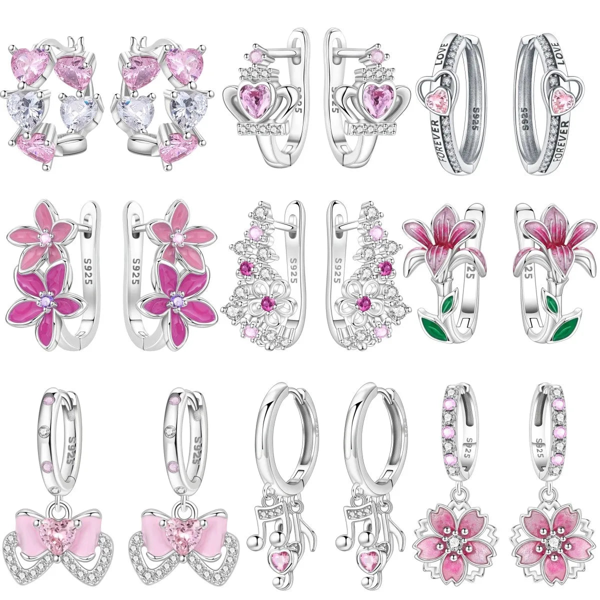 Miseff Sterling Silver Earring Elegant — Swuffy