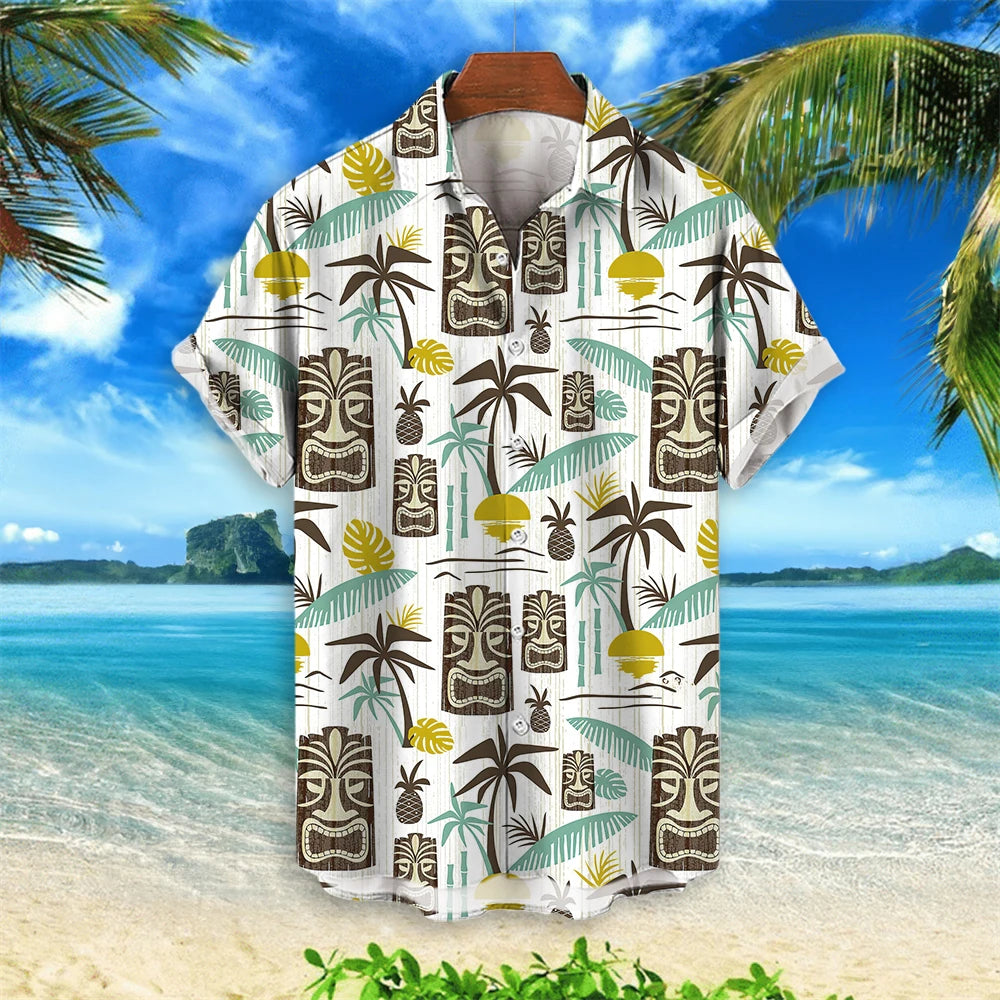 Hawaiian Tiki Shirt — Swuffy