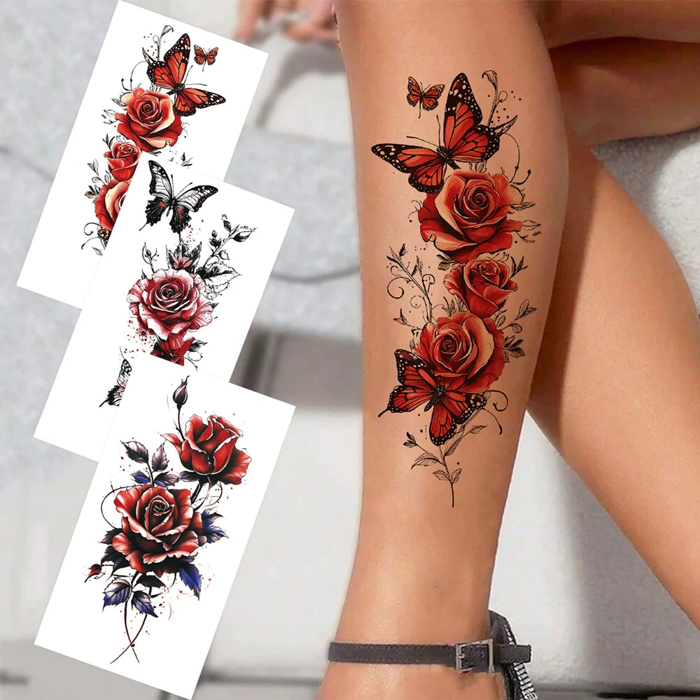 Flower Temporary Tattoos — Swuffy