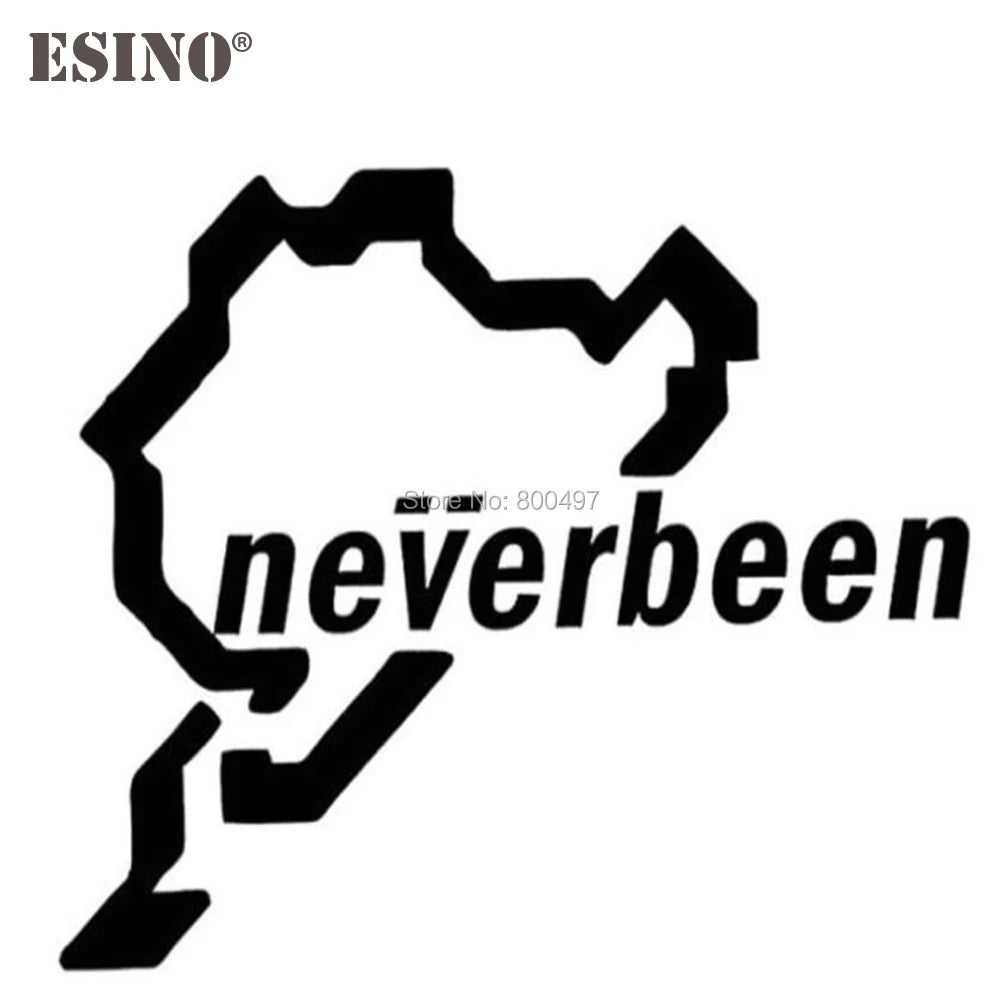 Jdm Nurburgring Neverbeen Car Accessory — Swuffy