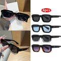 Square Sunglasses Small Frame Brand — Swuffy