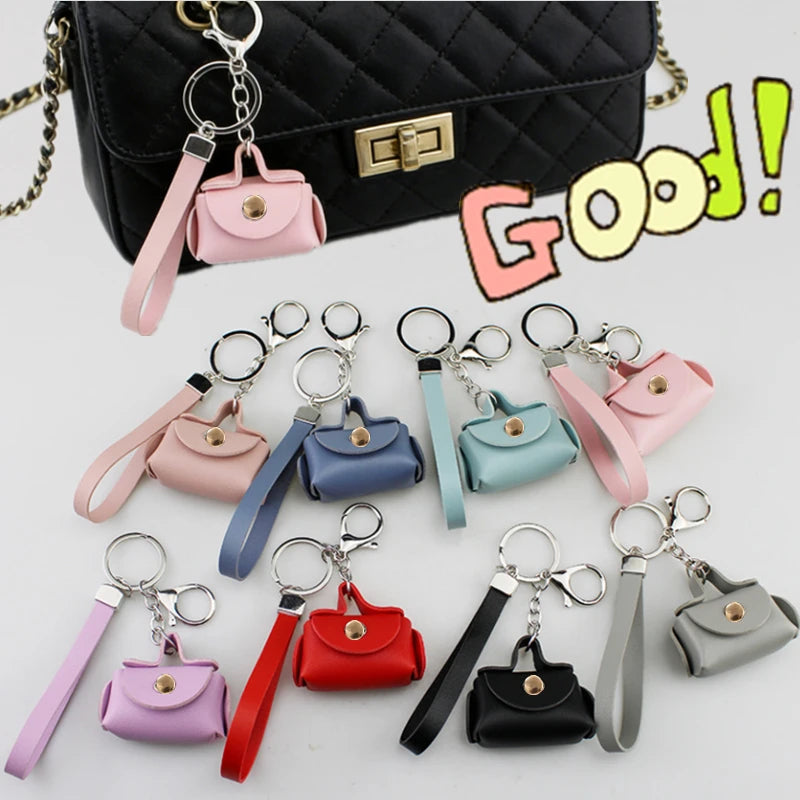 Kawaii Bag Keychain PU Leather — Swuffy