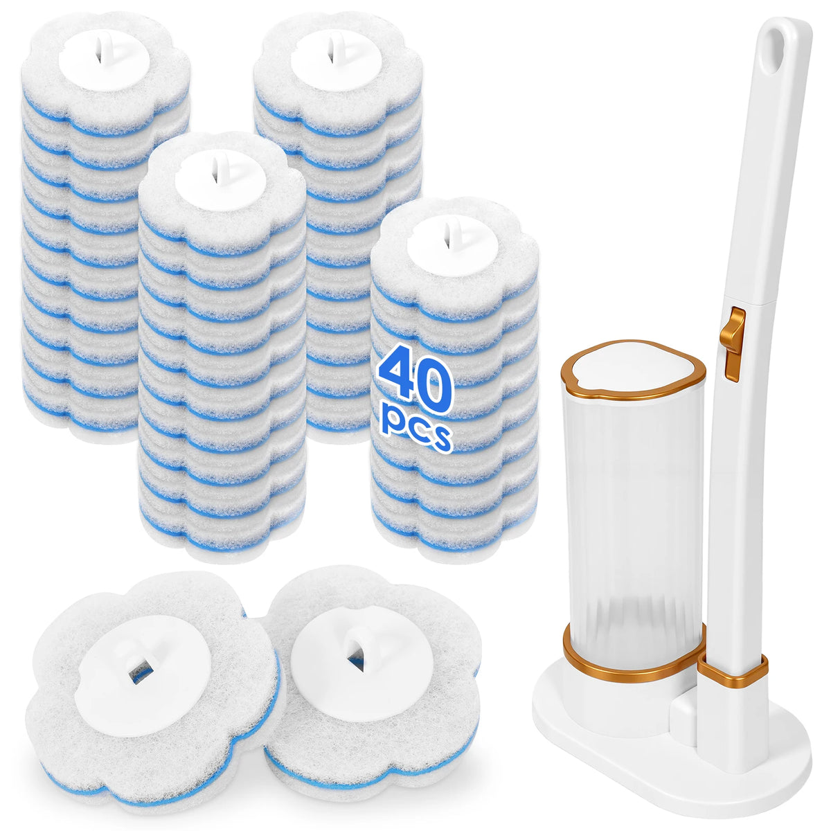 Toilet Brush Disposable Replacement Head — Swuffy