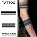 Geometric Line Armband Waterproof Temporary — Swuffy