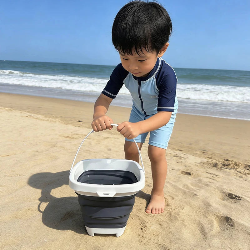 Collapsible Beach Pail — Swuffy