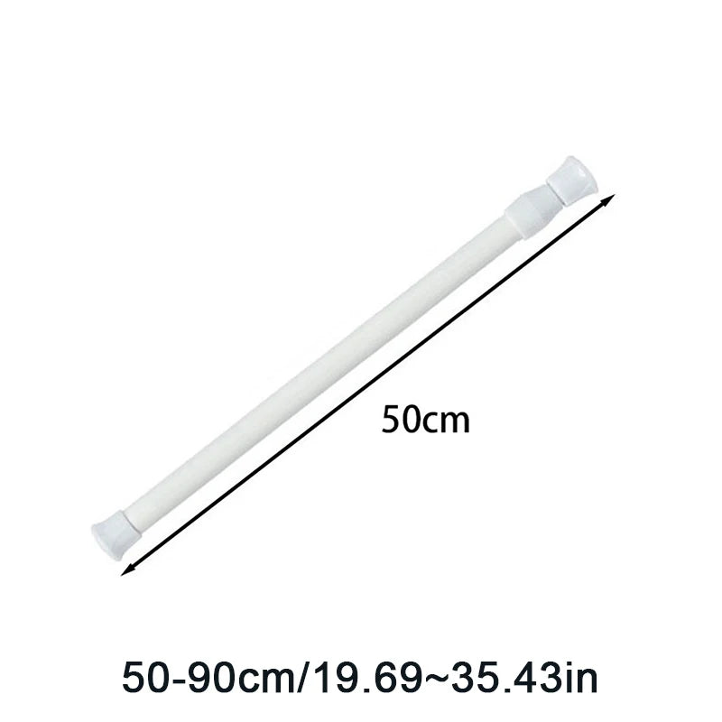 Adjustable Curtain Rod Spring Loaded — Swuffy