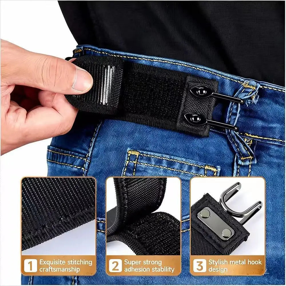 Buckleless Elastic Belt Hook Adjustable — Swuffy