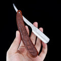 Damascus Folding Straight Razor Stainless — Swuffy