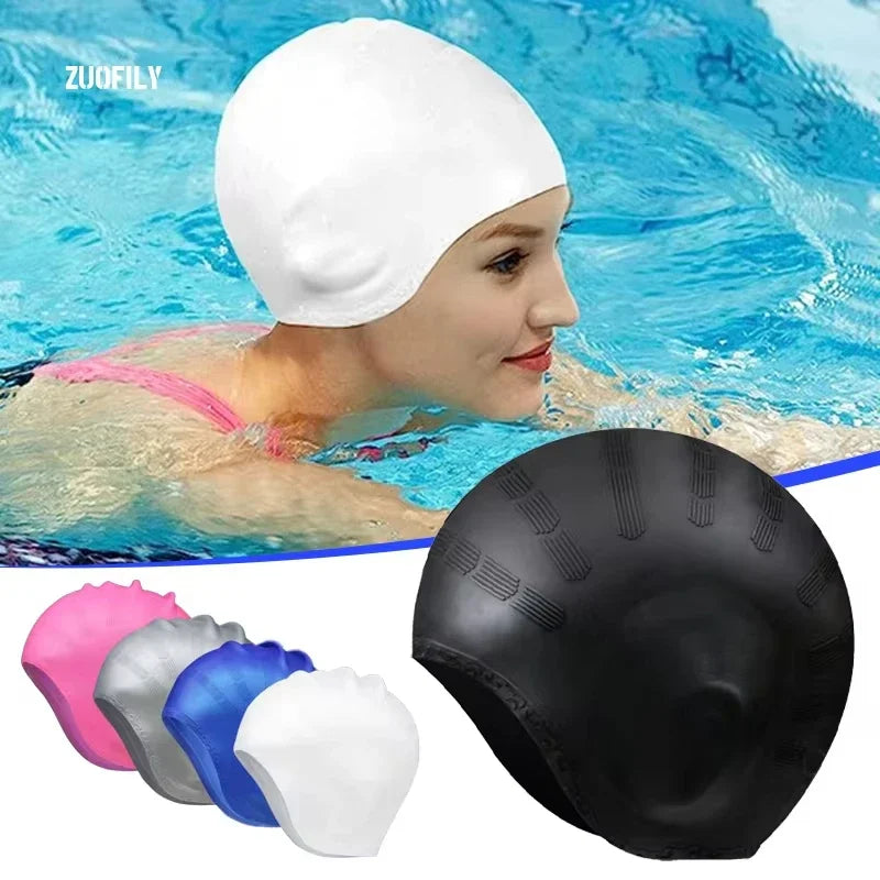 Durable Silicone Swimming Cap Ear — Swuffy
