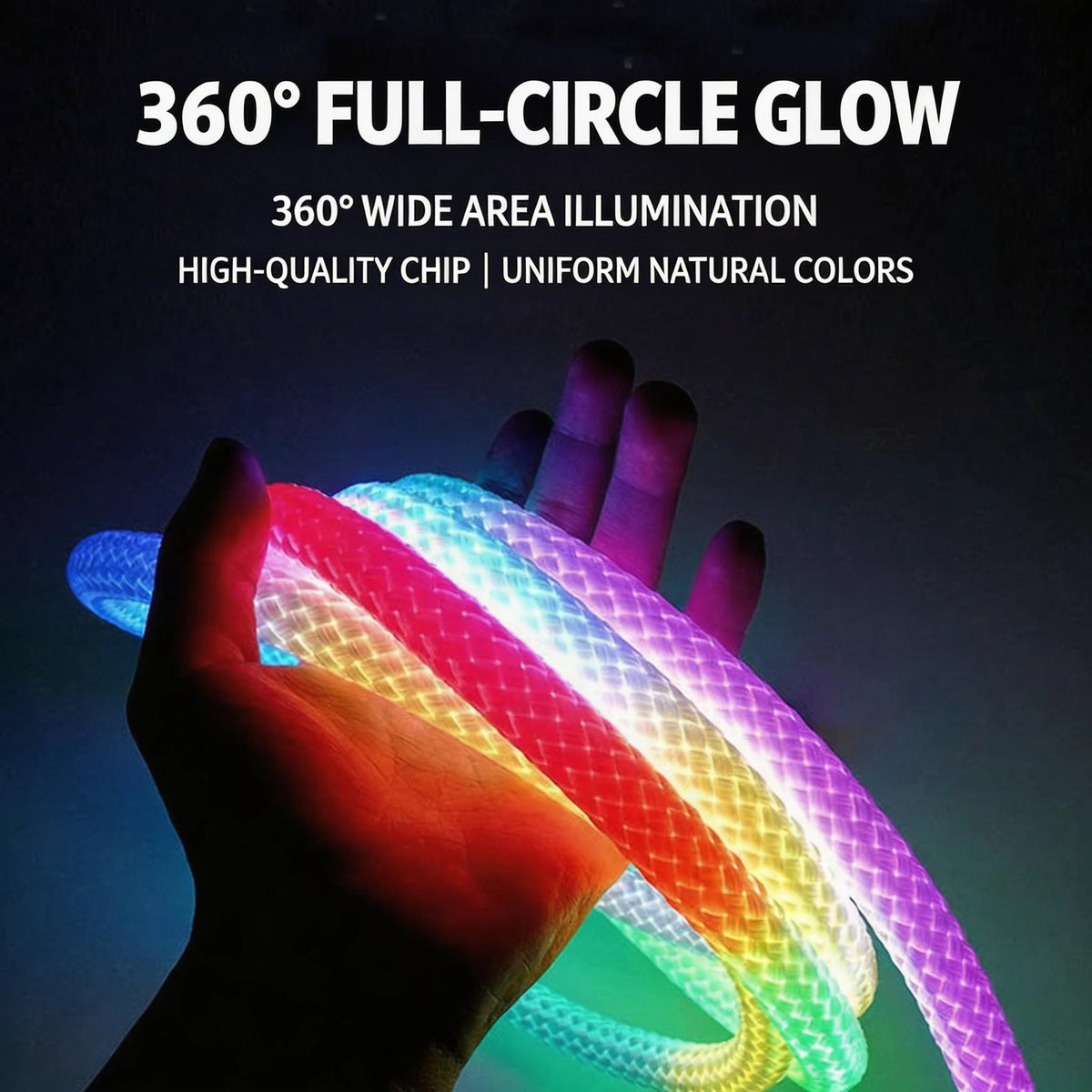 Round Degree Luminous LED Dragon — Swuffy