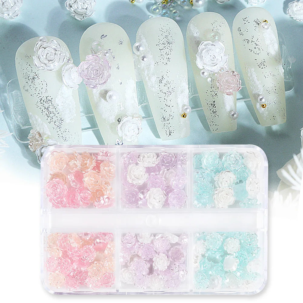 Girds Ice Clear Rose Resin — Swuffy