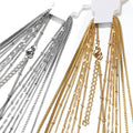 Stainless Steel Necklace Bases Chains — Swuffy