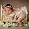 Lace Ruffle Newborn Photography Romper — Swuffy