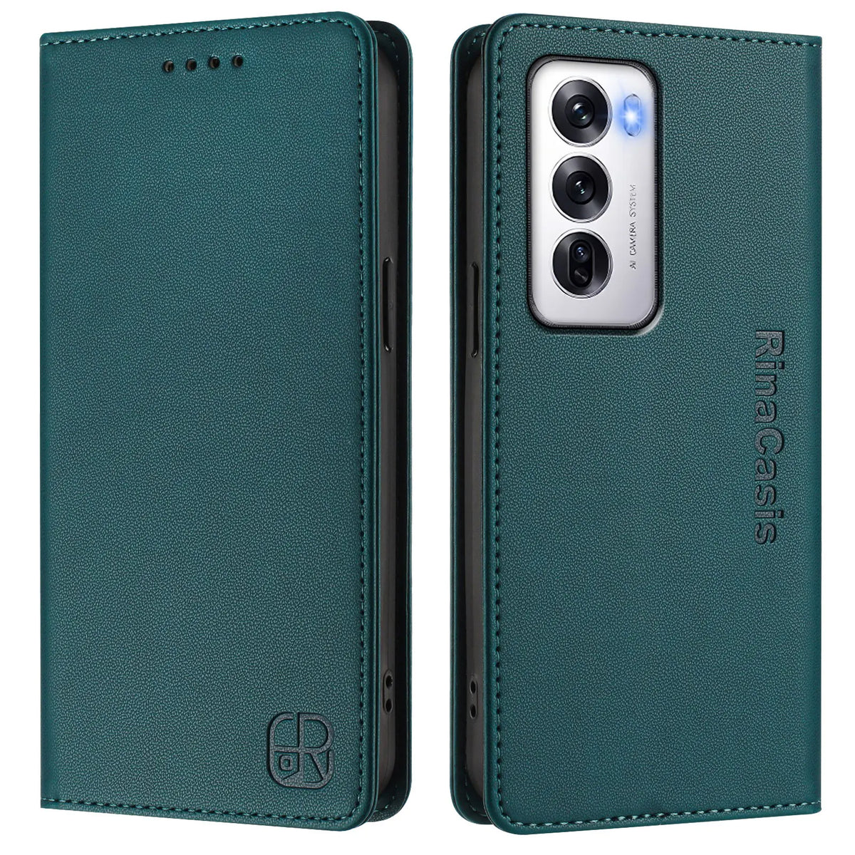 Magnetic Leather Flip Phone Case — Swuffy