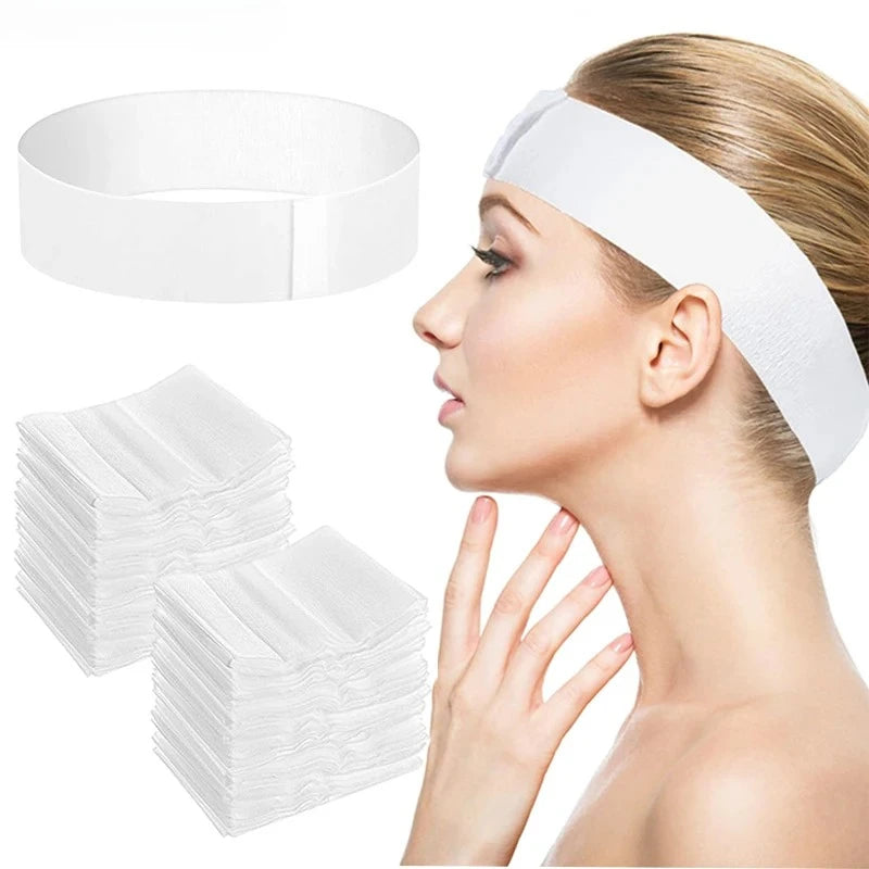 Disposable Spa Facial Headbands Non — Swuffy
