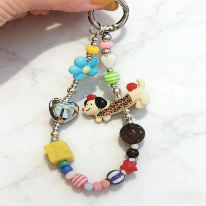 Handmade Dachshund Mobile Phone Pendant — Swuffy