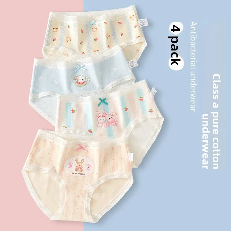 Girls Underwear Cotton Class Years — Swuffy