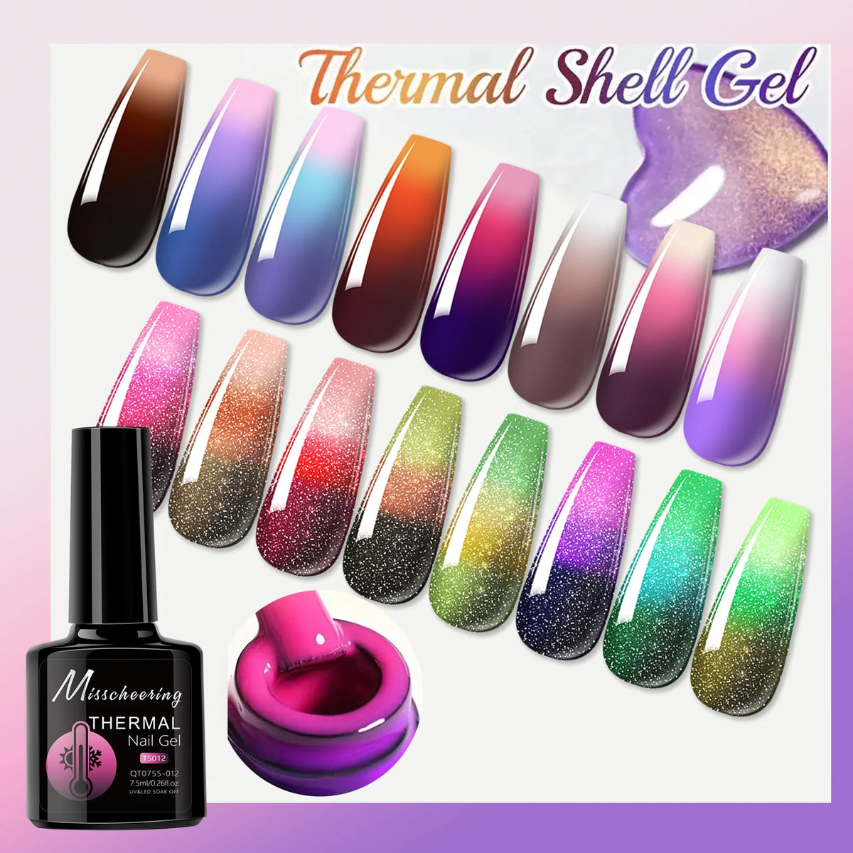 Nuvora 7 5Ml Color Changing Gel Nail Polish — Nuvora