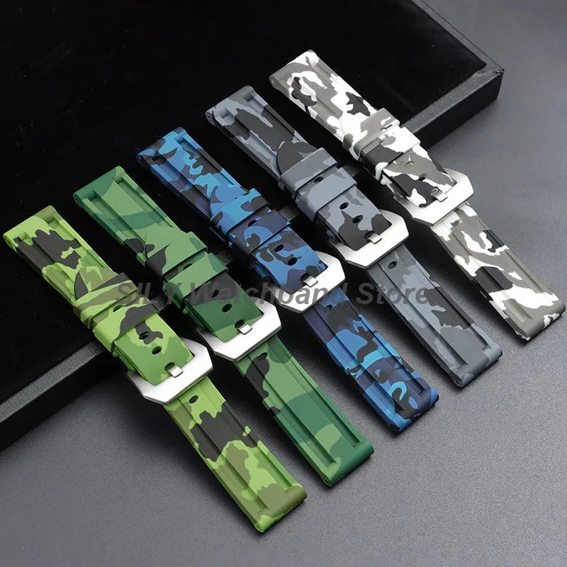 Camouflage Soft Silicone Strap Rubber — Swuffy