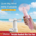 Handheld Rechargeable Folding Fan — Swuffy