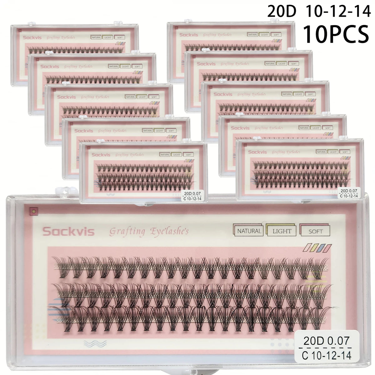 Boxes Faux Mink False Eyelashes — Swuffy