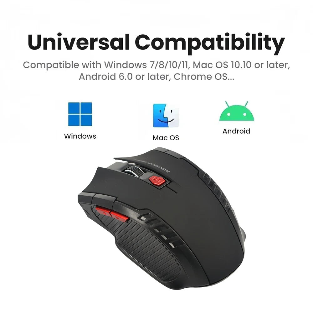 Wireless USB Receiver Mouse Wireless — Swuffy