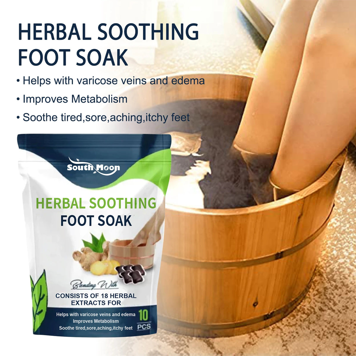 Herbal Foot Soak Gel — Swuffy