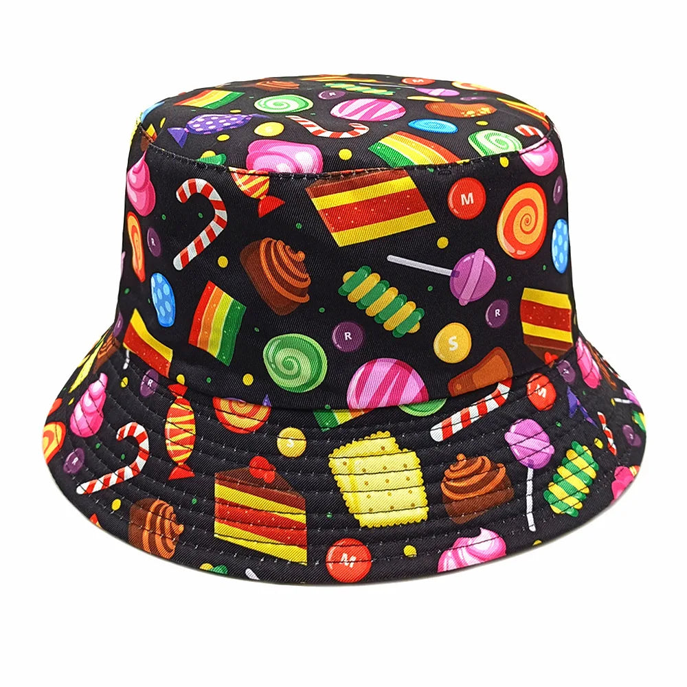 Candy Pattern Panama Summer Outdoor — Swuffy