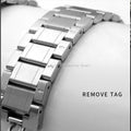Stainless Steel Watchband Curved End — Swuffy