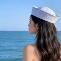 Fashionable Striped Sailor Hat Versatile — Swuffy