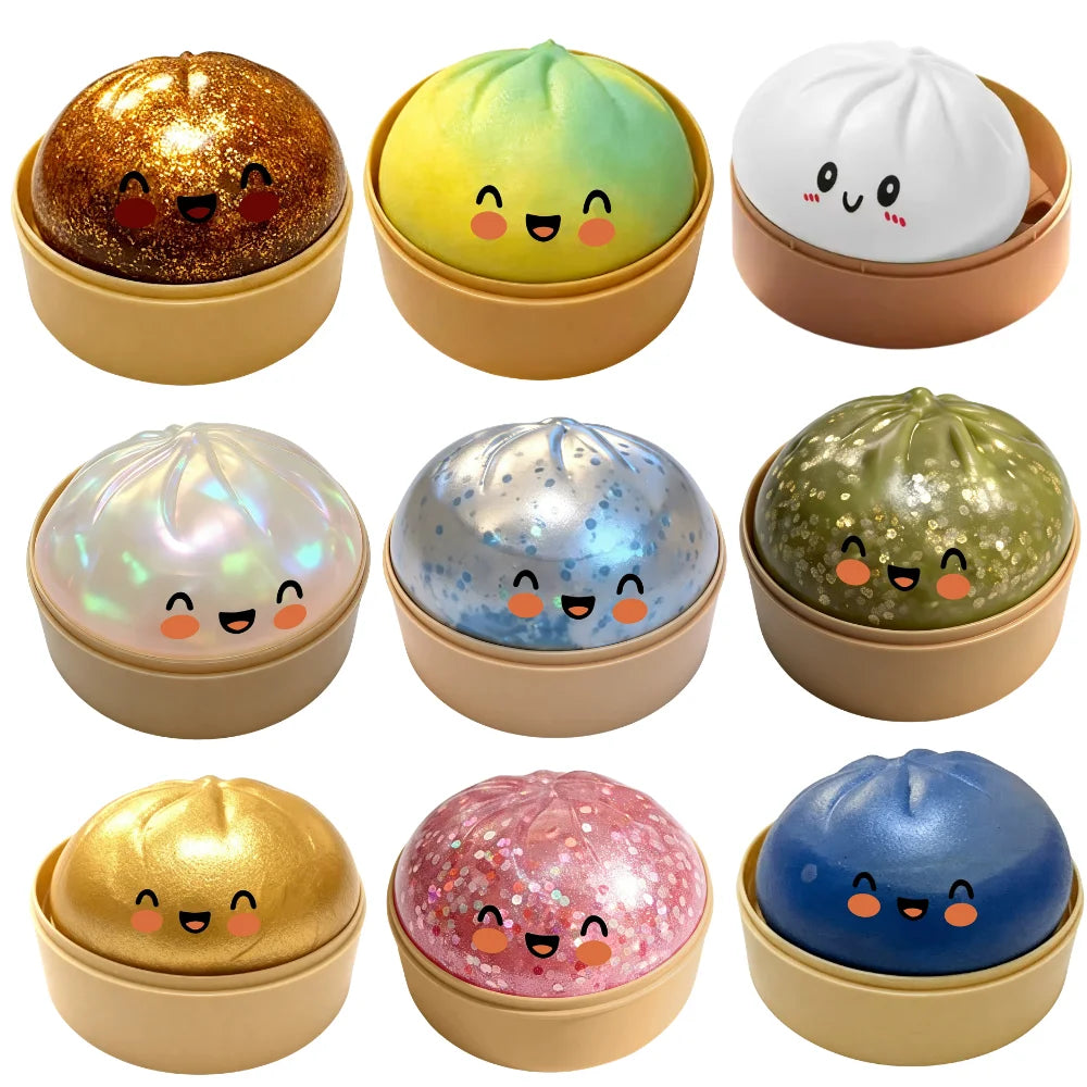 Simulation Flash Dumpling Squishy Stress — Swuffy