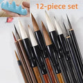Painting Brush Bamboo Bag Watercolor — Swuffy