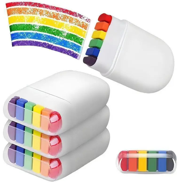 Rainbow Crayon Paint Birthday Party — Swuffy
