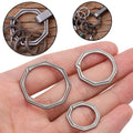 Titanium Alloy Key Ring Octagon — Swuffy