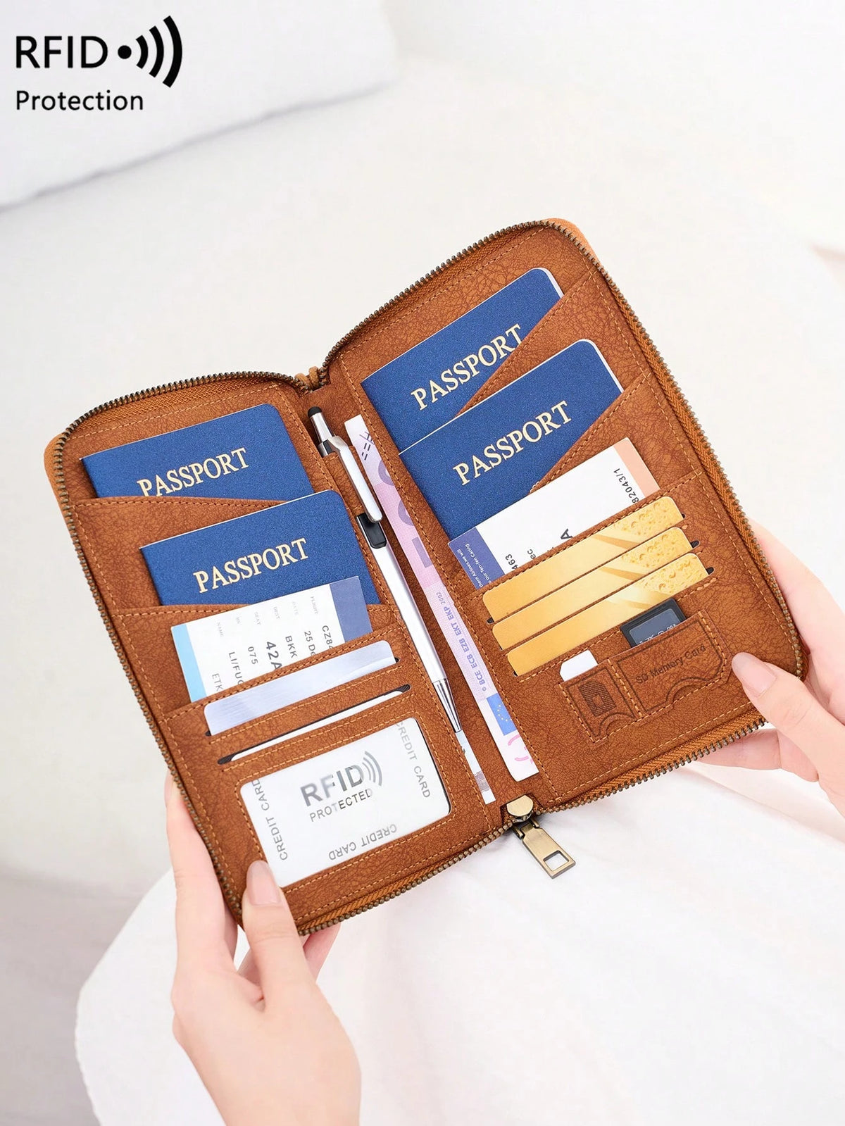 Retro Passport Bag Family Size — Swuffy