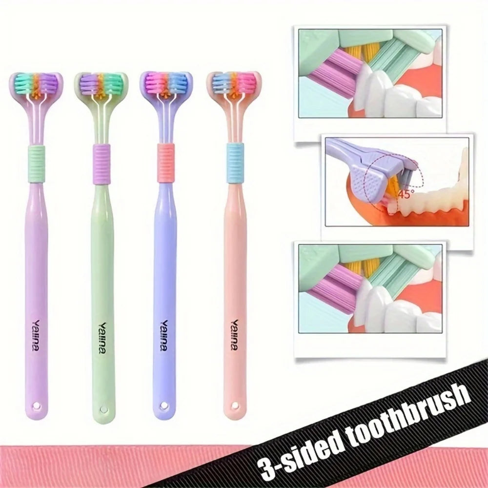 Three Sided Toothbrush Ultra Fine — Swuffy